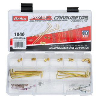 Edelbrock® - Calibration Kit for Thunder AVS Series Carburetors
