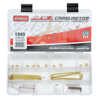 Edelbrock® - Calibration Kit for Thunder AVS Series Carburetors
