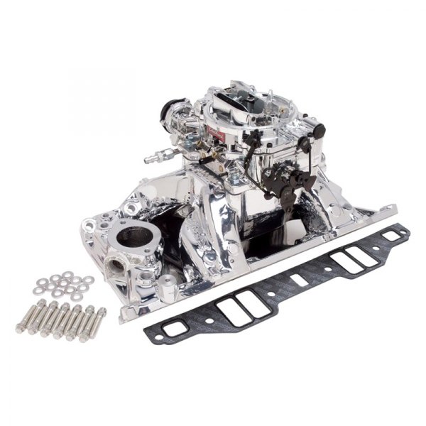 Edelbrock® - RPM Air-Gap® Single-Quad Intake Manifold and Carburetor Kit