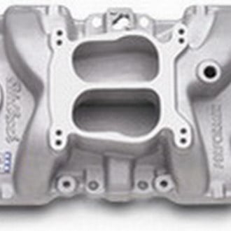 Edelbrock® - Performer™ Satin Dual Plane Intake Manifold