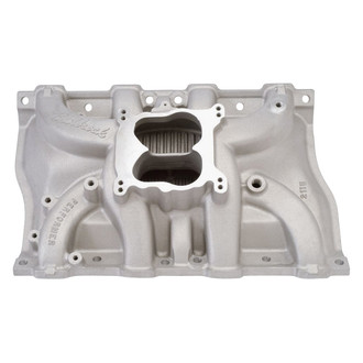 Edelbrock® - Performer™ Satin Dual Plane Intake Manifold