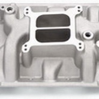 Edelbrock® - Performer™ Satin Dual Plane Intake Manifold