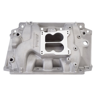 Edelbrock® - Performer™ Satin Dual Plane Intake Manifold