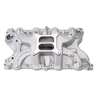 Edelbrock® - Performer™ Satin Dual Plane Intake Manifold