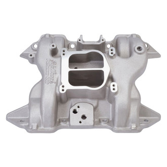 Edelbrock® - Performer™ Satin Dual Plane Intake Manifold