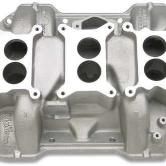 Edelbrock® - Six-Pack Dual Plane Intake Manifold