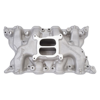 Edelbrock® - Performer™ Satin Dual Plane Intake Manifold