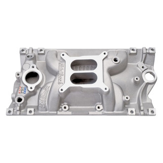 Edelbrock® - Performer™ EPS Satin Dual Plane Intake Manifold