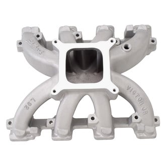 Edelbrock® - Victor Jr.® Carbureted Single Plane Intake Manifold