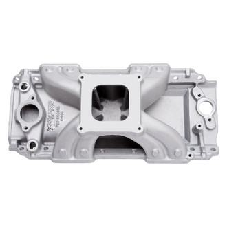 Edelbrock® - Victor Jr.® Satin Single Plane Intake Manifold