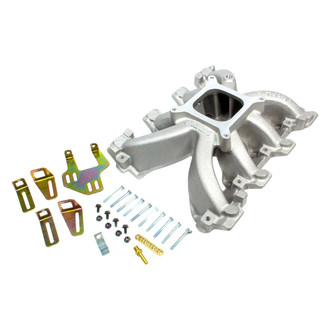 Edelbrock® - Victor Jr.® High-Rise Carbureted Single Plane Intake Manifold