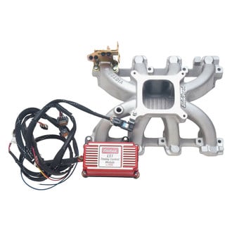 Edelbrock® - Victor Jr.® High-Rise Carbureted Single Plane Intake Manifold