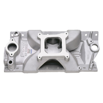 Edelbrock® - Victor Jr.® Satin Single Plane Intake Manifold