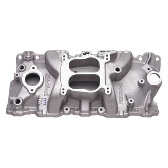 Edelbrock® - Performer™ Satin Dual Plane Intake Manifold