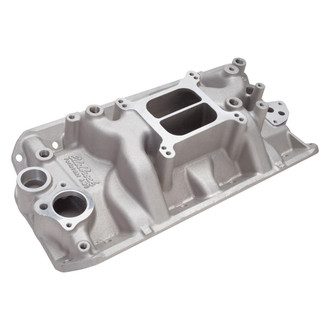 Edelbrock® - Performer™ Satin Dual Plane Intake Manifold