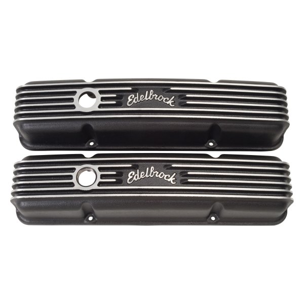 Edelbrock® - Classic Series Valve Covers with Oil Fill Hole