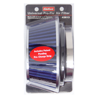 Edelbrock® - Pro-Flo® Conical Blue Air Filter (3.7" H)
