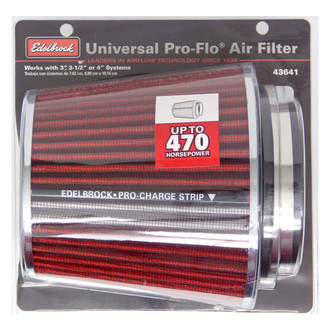 Edelbrock® - Pro-Flo® Conical Red Air Filter (6.7" H)