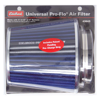 Edelbrock® - Pro-Flo® Conical Blue Air Filter (6.7" H)