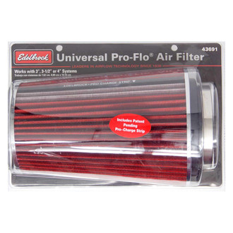 Edelbrock® - Pro-Flo® Tall Conical Red Air Filter (10" H)