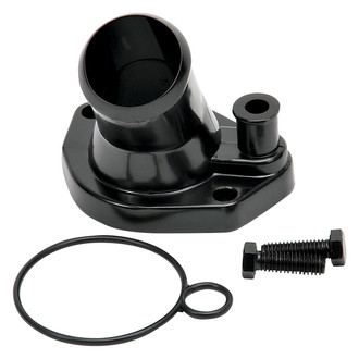 Edelbrock® - Steel Black Water Neck