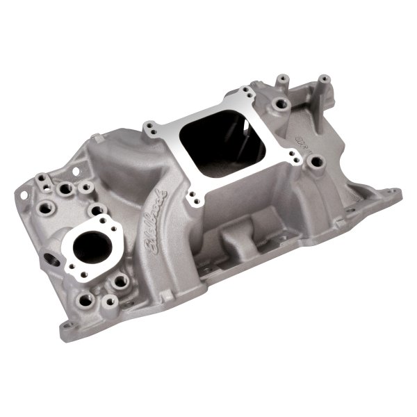 Edelbrock® 5076 Torker II® Satin Single Plane Intake Manifold