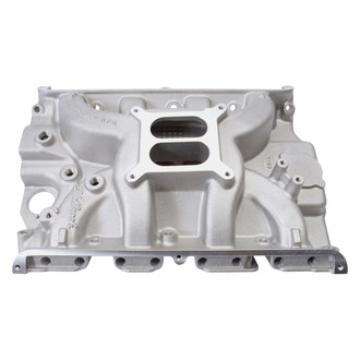 Edelbrock® - Satin Dual Plane Intake Manifold