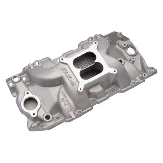 Edelbrock® - Performer® RPM 2-R Satin Dual Plane Intake Manifold