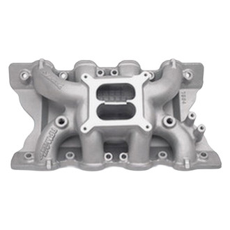 Edelbrock® - RPM Air Gap® Satin Dual Plane Intake Manifold