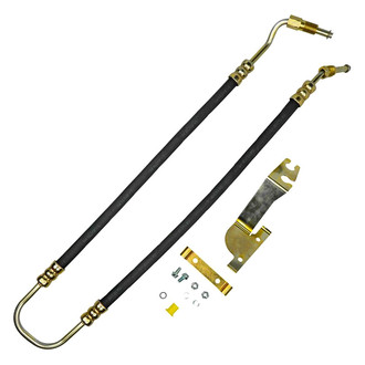 Edelmann® - Elite Power Steering Pressure Line Hose Assembly - Pump to Gear