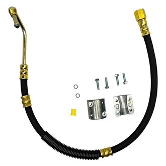 Edelmann® - Elite Power Steering Pressure Line Hose Assembly - Pump to Hydroboost