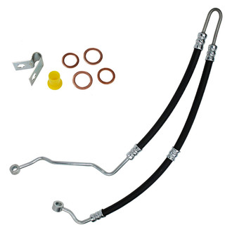 Edelmann® - Power Steering Pressure Line Hose Assembly - Pump to Gear