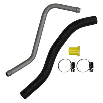 Edelmann® - Upper Power Steering Return Line Hose Assembly - Cooler to Pipe