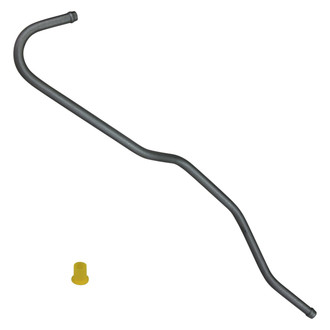 Edelmann® - Lower Power Steering Return Line Hose Assembly - Intermediate Pipe