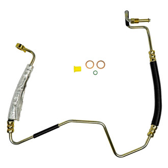 Edelmann® - Elite Power Steering Pressure Line Hose Assembly - Pump to Gear