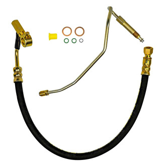 Edelmann® - Elite Power Steering Pressure Line Hose Assembly - Pump to Gear