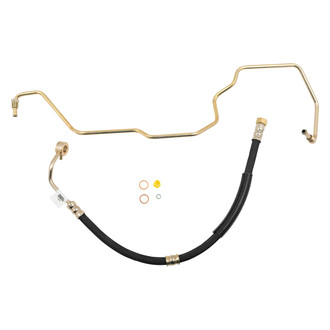 Edelmann® - Elite Power Steering Pressure Line Hose Assembly - Pump to Rack