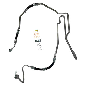 Edelmann® - Power Steering Pressure Line Hose Assembly - Pump to Rack
