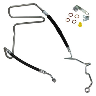 Edelmann® - Power Steering Pressure Line Hose Assembly - Pump to Gear