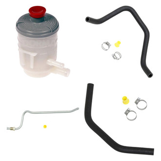 Edelmann® - 4-Pc Power Steering Return Line Hose Assembly Kit