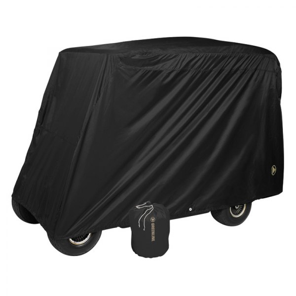 Eevelle® - Greenline™ 4-Person Black Golf Car Cover