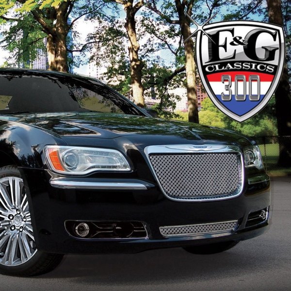 E&amp;G Classics® Chrysler 300 2013 2Pc Chrome Dual Weave
