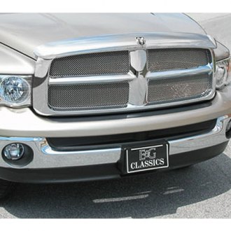 2004 Dodge Ram Custom Grilles | Billet, Mesh, LED, Chrome, Black