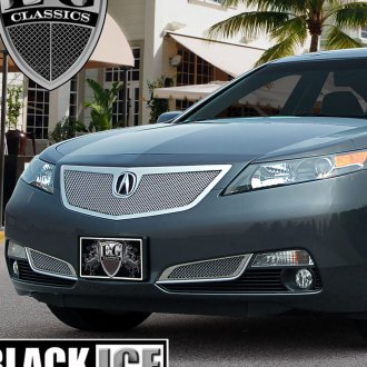 2013 Acura Tl Custom Grilles Billet Mesh Led Chrome Black