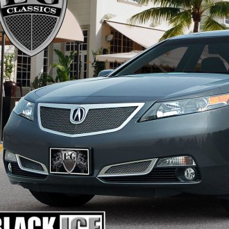 2013 Acura Tl Custom Grilles Billet Mesh Led Chrome Black