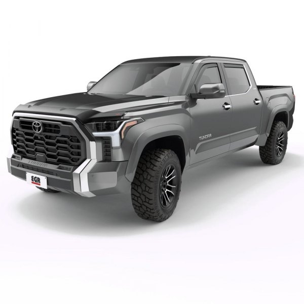 EGR® - Summit Gray ABS-UV Plastic Front and Rear Fender Flares