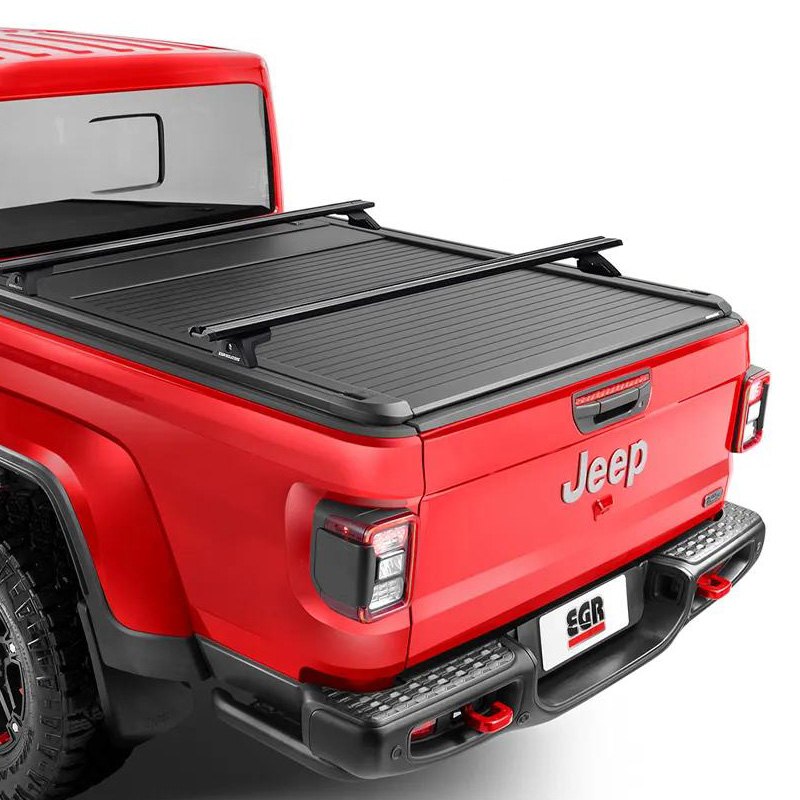 EGR® Hard Automatic Retractable Tonneau Cover Chevy and GMC Duramax