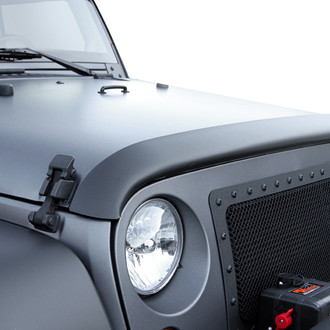 EGR® - Hood Shield on Jeep Wrangler