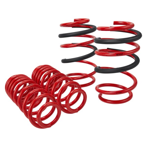 Eibach® - 1.7" x 1.6" Sportline Front and Rear Lowering Coil Springs