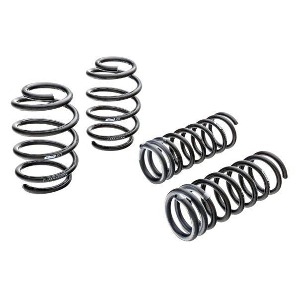 Eibach® - 0.8" x 1" Pro-Kit Front and Rear Lowering Coil Springs